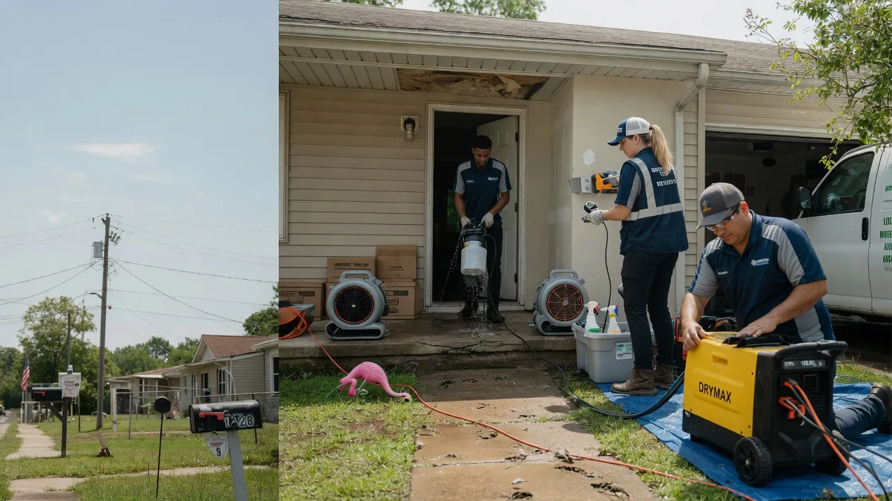 Storm Damage Water Removal in Coatsburg, IL near me